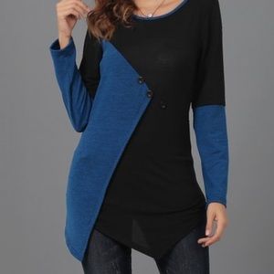 Black and Blue Tunic